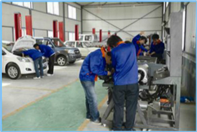 河北新华冶金技工学校 汽车维修技能人才的摇篮